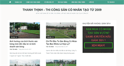 Desktop Screenshot of conhantaothanhthinh.com