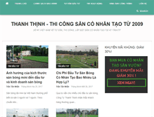 Tablet Screenshot of conhantaothanhthinh.com